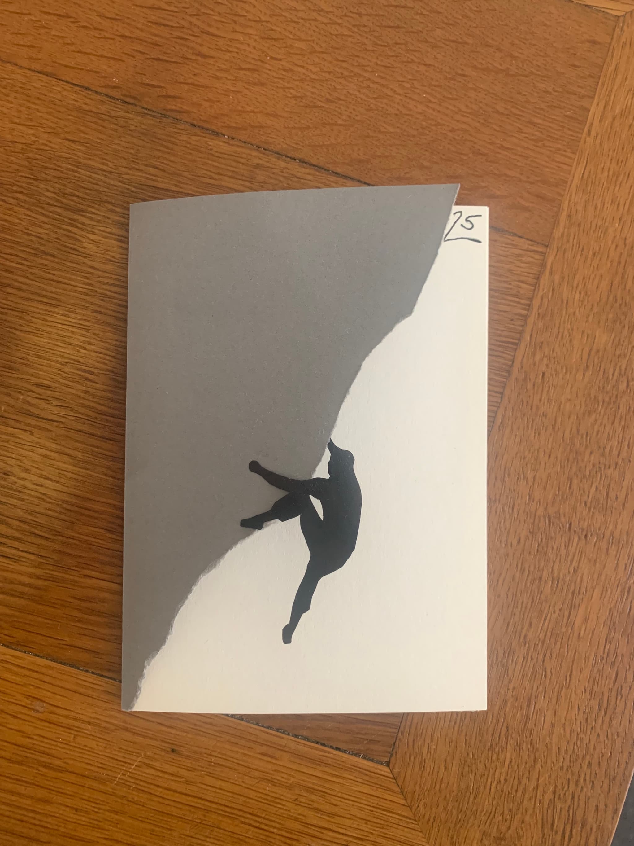 eine Geburtstagskarte… für Kletterer 🧗‍♀️